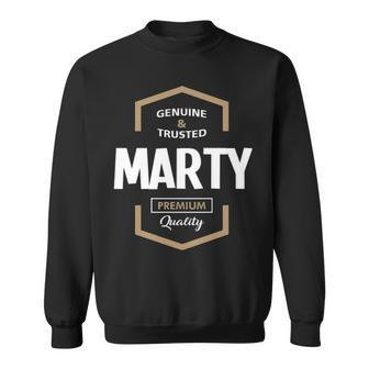 Marty Name Gift Marty Quality Sweatshirt - Seseable