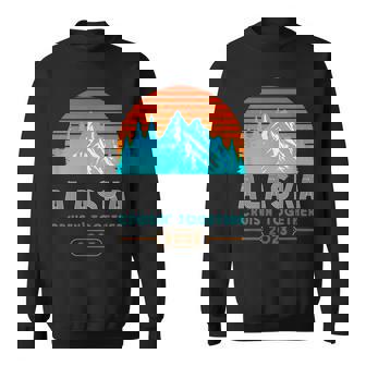 Matching Alaska Family Friends Group Family Trip 2023 Sweatshirt - Monsterry