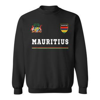 Mauritius SportSoccer Jersey Flag Football Sweatshirt | Mazezy