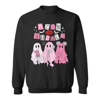 Mean Ghouls Ghost Retro Scary Halloween Trick Or Treat Sweatshirt - Monsterry AU