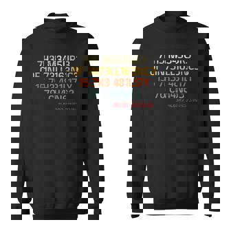 The Measure Of Intelligence Is The Ability To Change Vintage Sweatshirt - Thegiftio