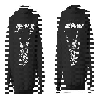 Megadad Rock Heavy Metal Guitar Dad Fathers Day Fathers Sweatshirt - Thegiftio