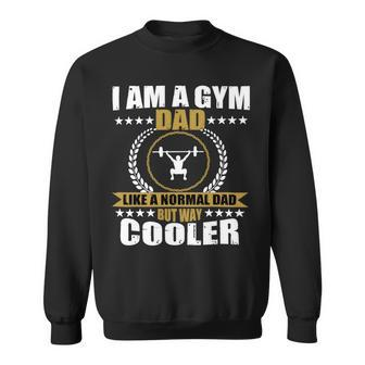 Mens Funny Gym Dad Fitness Workout Quote Men Sweatshirt - Monsterry DE
