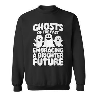 Mental Health Ghosts Of The Past Halloween Sweatshirt | Mazezy