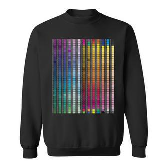 Merch Colors Reference Guide Chart Dtg Pod Dark Colors Sweatshirt | Mazezy