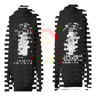 In My Merry Market Research Analysts Era Christmas Xmas Sweatshirt | Mazezy