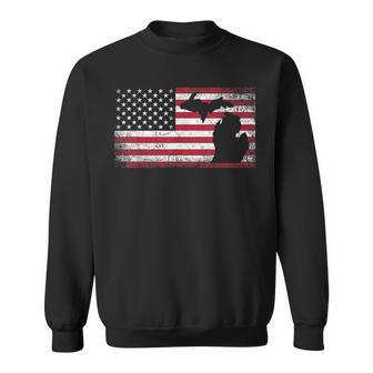 Michigan 4Th Of July American Flag Usa America Patriotic Sweatshirt | Mazezy