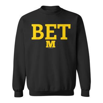 Michigan Bet Vs The World Sweatshirt - Seseable