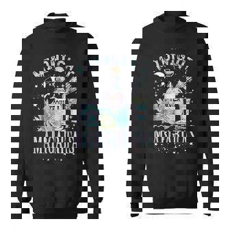 Midnight Margaritas Practical Magic Halloween Cocktails Sweatshirt - Seseable