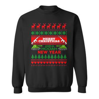 Military Ugly Christmas Sweater Army Sweatshirt | Mazezy