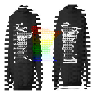 Minneapolis Gay Pride Minnesota Pride Ally Gear Sweatshirt | Mazezy