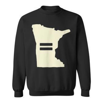 Minnesota Gay Pride Equal Rights Sweatshirt | Mazezy