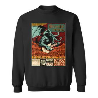 Miskatonic Cthulhu The Great Rock Cosmic Horror Parody Parody Sweatshirt | Mazezy DE