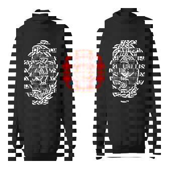 Mitchell Surname Last Name Scottish Clan Tartan Badge Crest Funny Last Name Designs Funny Gifts Sweatshirt | Mazezy