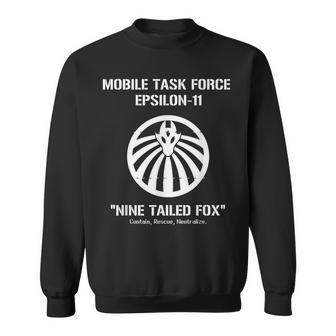 Mobile Task Force Nine Tailed Fox Sweatshirt | Mazezy
