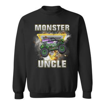 Monster Truck Are My Jam Monster Truck Uncle Sweatshirt - Seseable