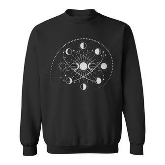 Moon Phases Esoteric Design - Moon Phases Esoteric Design Sweatshirt - Monsterry CA