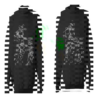 Motocross Father & Son Dirtbike Riders Gift Motorcycle Bike Sweatshirt | Mazezy