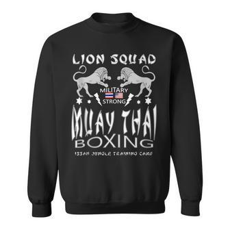 Muay Thai Kick Boxing Training Sweatshirt | Mazezy