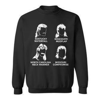 Mullet Haircut Mullet Identification Guide Mullet Lover Sweatshirt | Mazezy