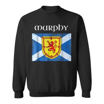 Murphy Scottish Clan Name Scottish Festival Sweatshirt | Mazezy
