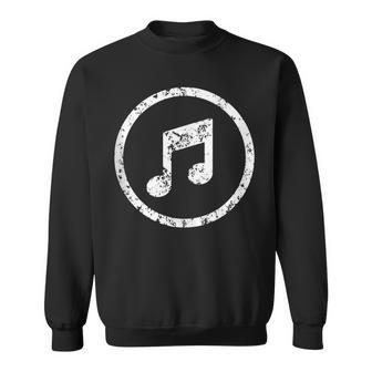 Musical Note Instrumental Music Instrument Musician Sweatshirt | Mazezy UK