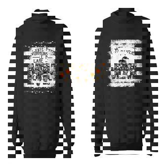 My Favorite Monsters Call Me Mom Messy Bun Happy Halloween Gifts For Mom Funny Gifts Sweatshirt | Mazezy