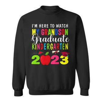My Grandson Graduated Kindergarten Class Of 2023 Graduation Sweatshirt | Mazezy