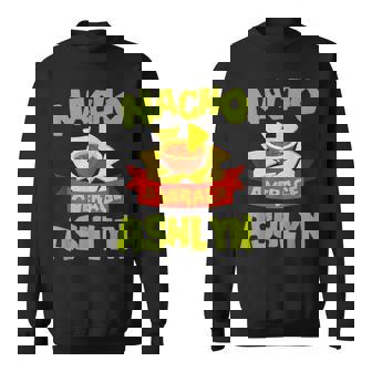 Nacho Average Ashlyn Funny Birthday Personalized Name Gift Sweatshirt | Mazezy