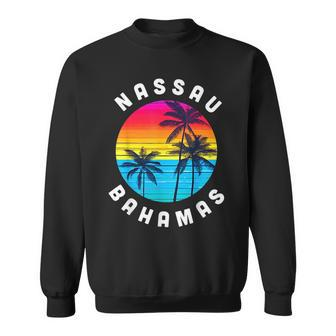 Nassau Bahamas Florida Vacation Souvenir Sunset Beach Sweatshirt | Mazezy