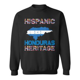National Hispanic Heritage Month Honduras Flag Honduras Sweatshirt - Thegiftio UK