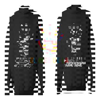 National Hispanic Heritage Month Latin Countries Handprint Sweatshirt - Thegiftio