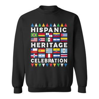 National Hispanic Heritage Month Latina Countries Sweatshirt | Mazezy
