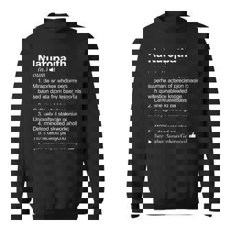 Naturopath Job Definition Meaning Funny Sweatshirt | Mazezy