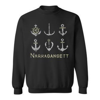 Nautical Anchor Boating - Narragansett Sweatshirt | Mazezy