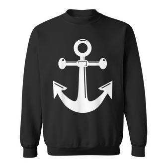 Nautical T With Anchor Sweatshirt | Mazezy