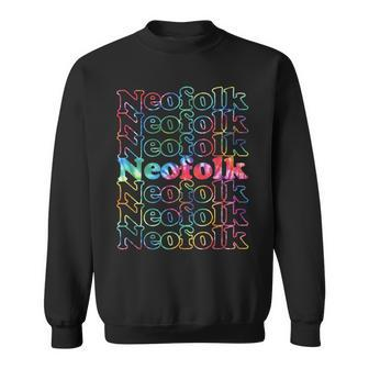 Neofolk Music Tie Dye Sweatshirt | Mazezy
