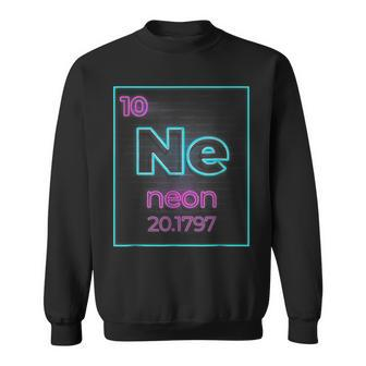 Neon Element Of The Chemistry Periodic Table For Scientists Sweatshirt - Seseable