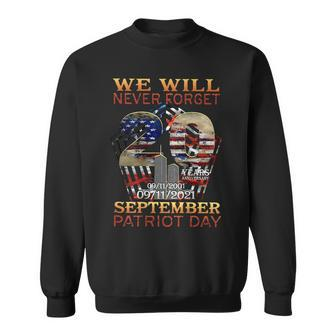 Never Forget Patriot Day 20Th 911 Sweatshirt | Mazezy