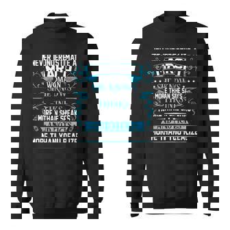 Never Underestimate A March Woman Sweatshirt - Seseable