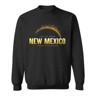 New Mexico Usa State Annular Solar Eclipse 14Th October 2023 Sweatshirt - Seseable
