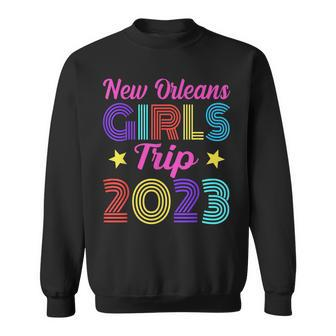 New Orleans Girls Trip 2023 Bachelorette Party Bride Squad Sweatshirt | Mazezy