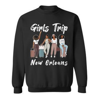 New Orleans Girls Trip 2023 Funny Best Friend Summer Holiday Sweatshirt - Seseable