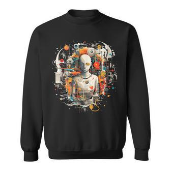 I Have No Idea What This Is Digital Future Prophet Sweatshirt | Mazezy