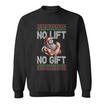 No Lift No Gift Fitness Trainer 2 Sweatshirt - Monsterry UK