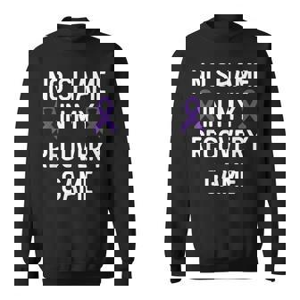 No Shame In My Recovery Game Addiction Recovery Awareness Sweatshirt | Mazezy