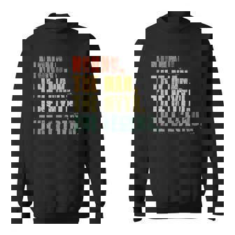 Nonno Man Myth Legend For Dad Funny Fathers Day Gif Gift For Mens Sweatshirt | Mazezy