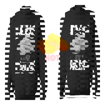 Nugs Not Drugs Cool I Love Nuggets Sweatshirt | Mazezy