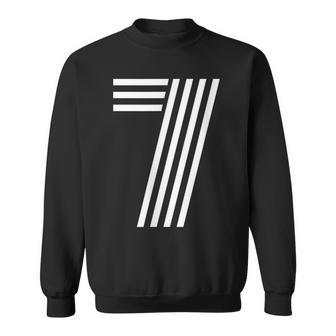 Number 7 Lucky Number Seven Sweatshirt | Mazezy