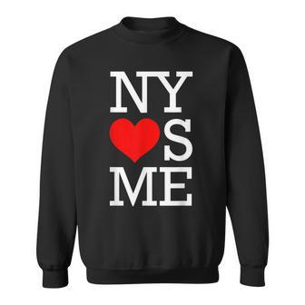Ny Loves Me I Heart New York Sweatshirt - Monsterry CA
